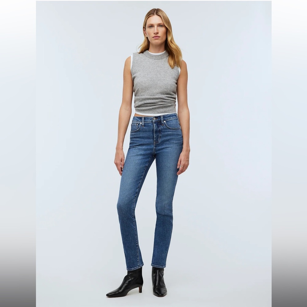NWT Madewell Stovepipe Jeans Size 28